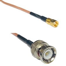 RG316 SMC FEMALE to BNC MALE RF Cable Rapid-SHIP LOT