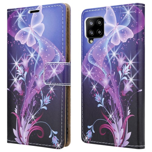 Pour étui portefeuille Samsung Galaxy A22 5G, étui à rabat en cuir premium - Photo 13 sur 21