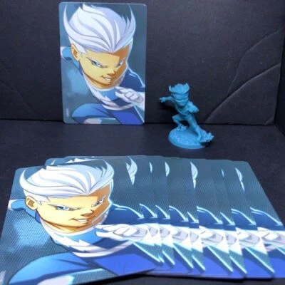 CMON - Marvel United - Eroe esclusivo Kickstarter - Quicksilver - Figure e carte