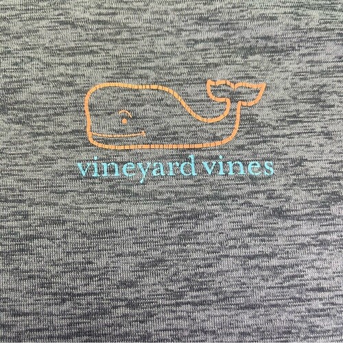 Vineyard Vines Performance Blue Soft Whale Boys L 16 Short Sleeved Shirt - Picture 2 of 7