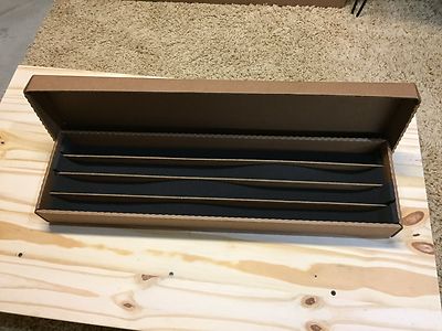HO Scale  27'' Railcar Storage Boxes (set of 5) LOW SIZE