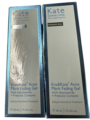 Lot of 2 Kate Somerville Eradikate Acne Mark Fading Gel. Full size, 30 ml/1.0 oz - Picture 2 of 7