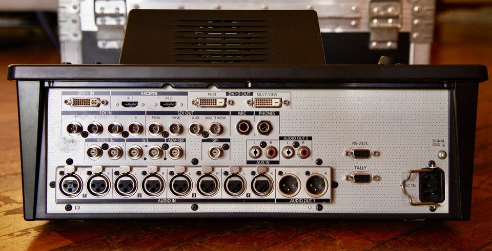 Panasonic AG-HMX100E Digital AV mixer with hard travel case - image 3 of 4