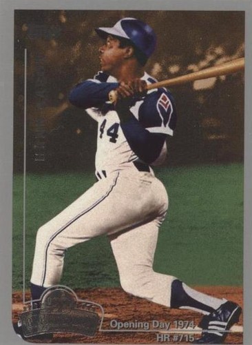 1999 Topps Hank Aaron GOLD STAMP REPRINT card 30. item 1 | eBay