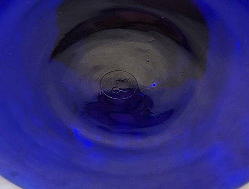 5 Libbey Cobalt Blue Drinking Water Goblets Glasses - Picture 4 of 4