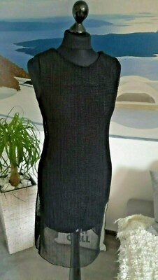APART Impressions * Chices doppellagiges Stretchkleid  * schwarz * Größe 36 * 