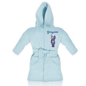 boys personalised dressing gown