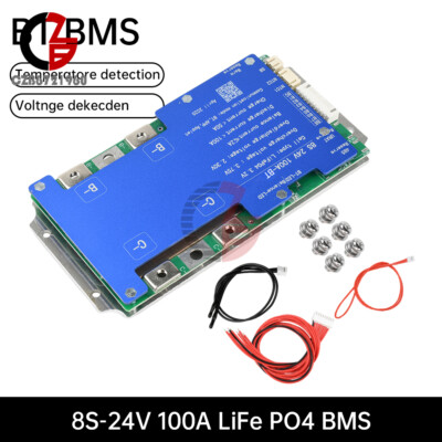 4S 8S 100A 200A Smart Bluetooth BMS APP LiFePO4 Battery Balance Protection Board