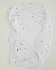 American Baby Company Playard Sheet White Stars Moons Constellations