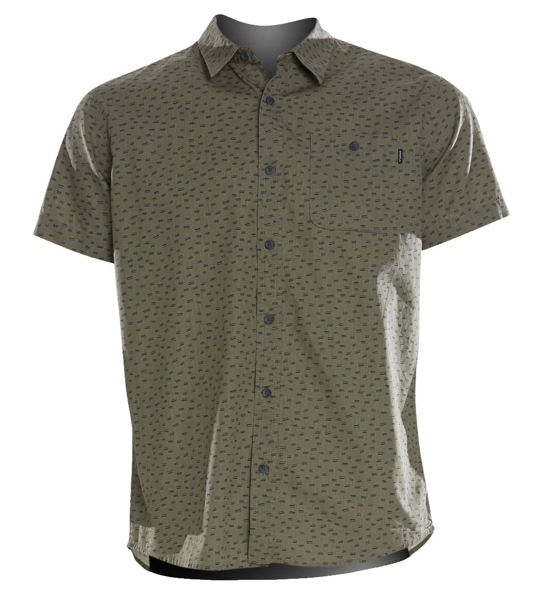 O'Neill Algodón Floral Casual con Botones camisas para hombres