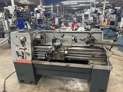 DRO 13” x 40” Clausing Colchester Geared Head Engine Lathe *video*