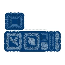 NEW - Tattered Lace Cutting Dies - Holly Craft a Card Collection ETL327