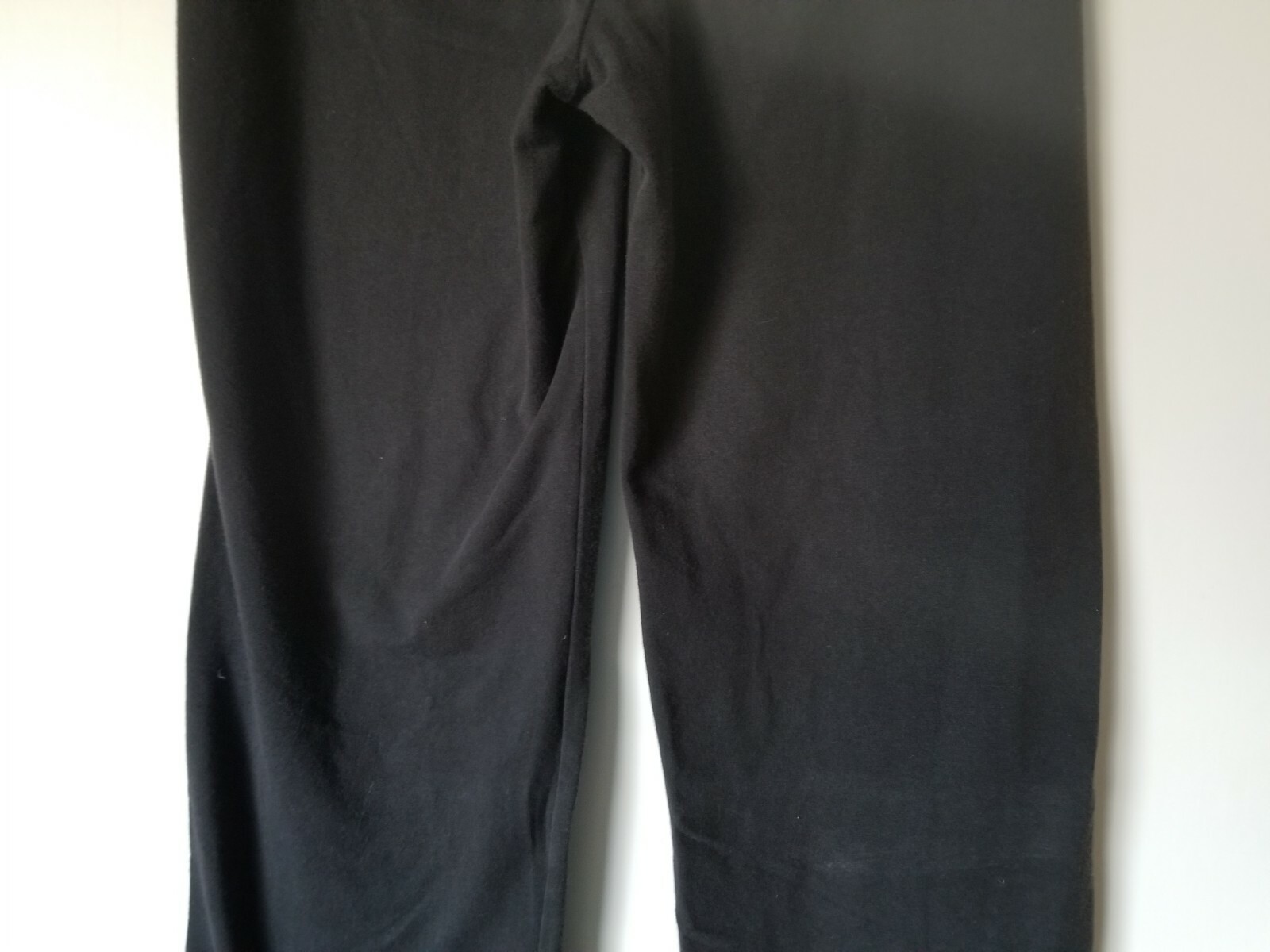 Yoga Basic Solid Black Elastic Waist Stretch Pant… - image 9