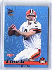 1999 Pacific Prism Holographic Blue #34 Tim Couch RC #'d /80