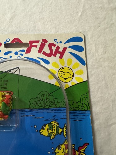 Vintage Flip A Nut Flip A Fish Games Toys 1980s - Set of 2 Working Collectable - Picture 14 of 18