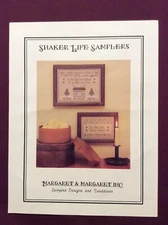 New Unused SHAKER LIFE SAMPLERS Counted Cross Stitch patterns 