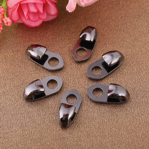 20 Sets Boot Hooks Lace Fittings With Rivets Camp Hiking Climb Repair Buckles - Picture 4 of 12