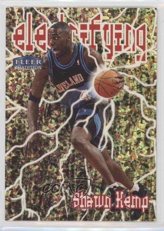 1998-99 Fleer Tradition Electrifying Shawn Kemp #7E 8k7