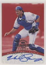 1997 Donruss Signature Series Authentic Signatures Mike Sweeney Auto 0s1