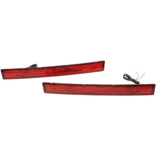 Parts Unlimited - 2040-0345 - Replacement Red Lens Kit