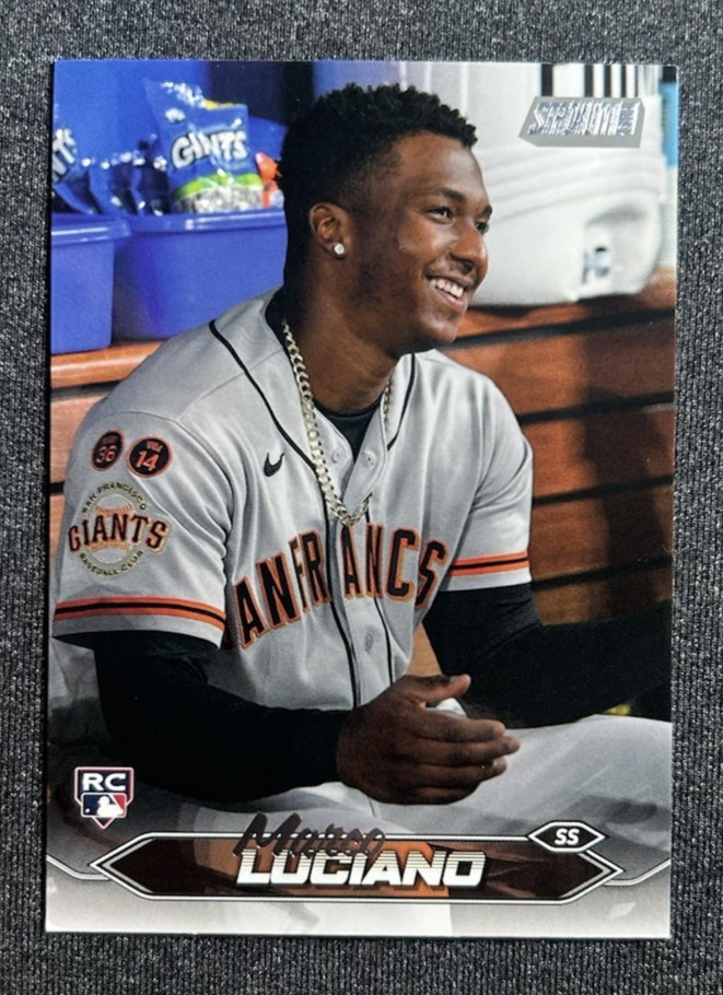 2024 Topps Stadium Club Marco Luciano #224 Base RC Rookie San Francisco Giants