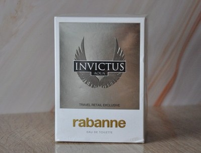 Paco Rabanne INVICTUS AQUA TRAVEL RETAIL EXCLUSIVE EDT 100ml, Very Rare & New