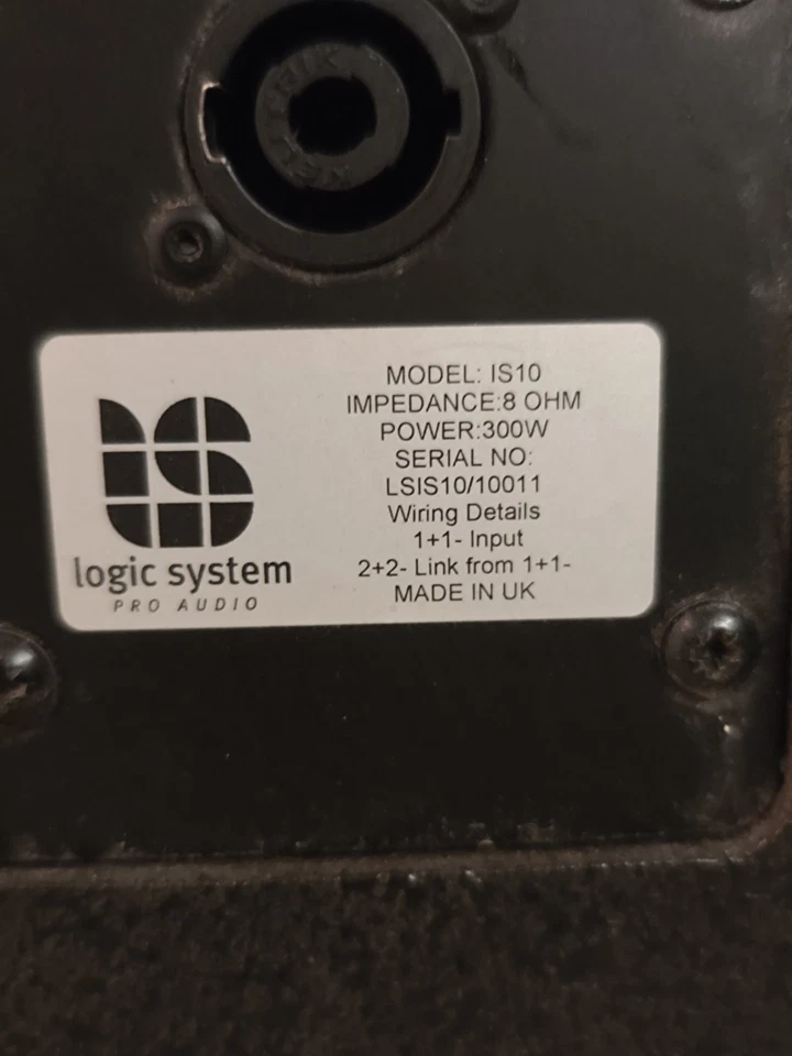 Logic Systems IS10 10" Speaker - Image 4 of 4