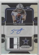 2021 Panini Prizm Rookie 12/99 Simi Fehoko #RPA-SF RPA Patch Auto RC 0u72