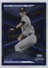 2023 Panini Elite Extra Edition Blue Aspirations 19/349 Austin Troesser #37 0i4k