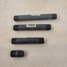 GSR  1/2" X 6  , 5  , 4   1 1/2" Four Total Pvc Pipe Nipples  Sch 80