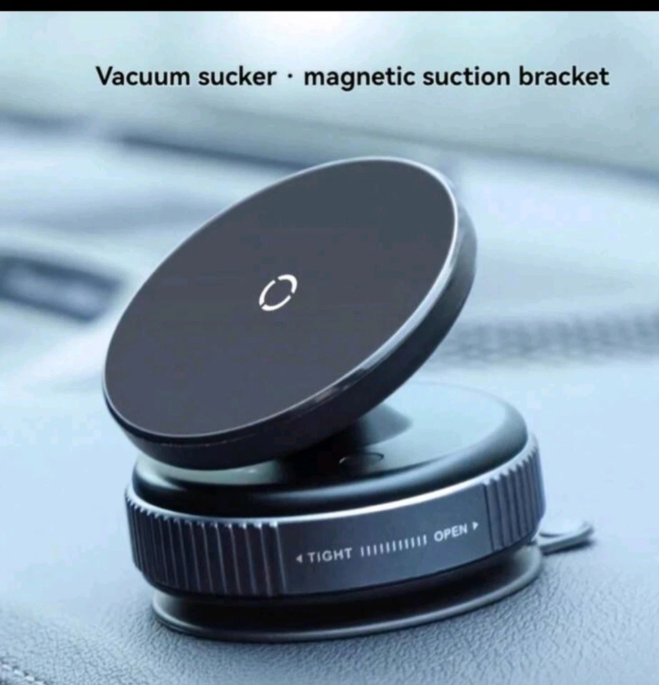 Soporte magnético de succión de vacío.  Soporte Para Celular Magnetico De Succión. Foto 3 de 4
