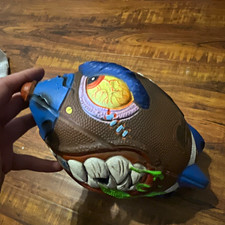 Vintage Super Madballs Touchdown Terror Football 1986 MPN T-19-25