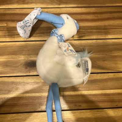 GANZ THE HERITAGE COLLECTION 1989 Its A BOY STORK WITH TAGS PLUSH