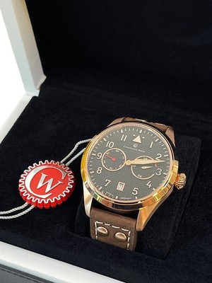 Men's Constantin Weisz Automatic 48mm Big Pilot Power Reserve German Watch $1199