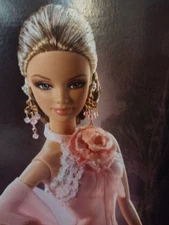 Badgley Mischka Barbie Collector Pink Doll 2006 Gold Label, NIB