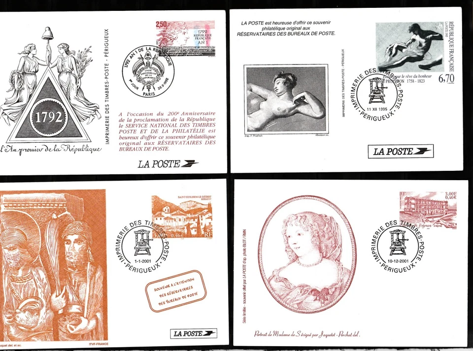 Souvenirs Philatéliques Lot de 4 - Photo 1/1