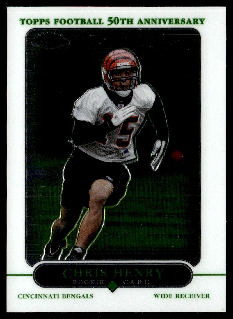Chris Henry Topps Chrome #236 Base