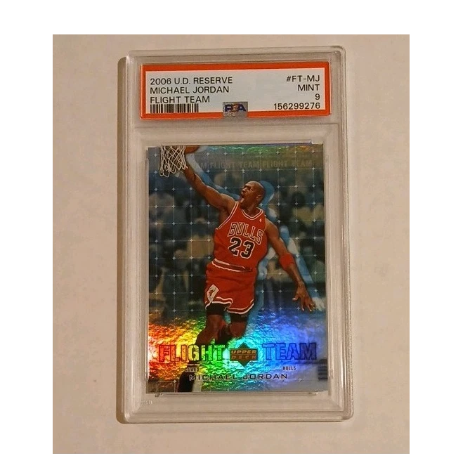 Michael Jordan 9 Graded Basketball Sports Trading Cards