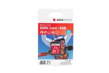 AgfaPhoto 4GB SDHC Card Memory Card Class 10