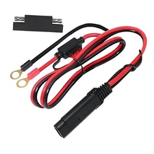  SAE to Ring Terminal Cable - 6FT SPT-2 16AWG 10A Fuse, 2 Pin Quick 6ft