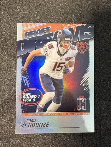 2025 Topps Signature Rome Odunze Base (RAW)