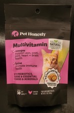 Pet Honesty - Cat Multivitamin - Crunchy Creamy - Chicken Flavor