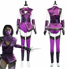 Mortal Kombat 11 Mileena Cosplay Costume Halloween Suit Full Set