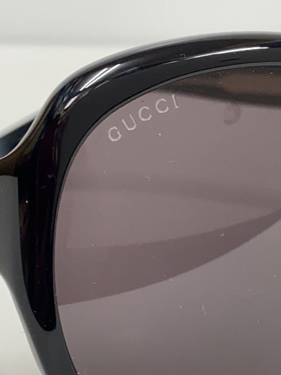 GUCCI GG0080SK Sunglasses Tear Drop BLK BLK Women thumbnail 4