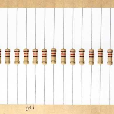 100-Piece 0.5W 1/2W 120 Ohm 120R 5 Carbon Film Resistor Size: Part4 120 Ohm