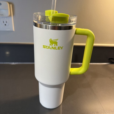 #ad Stanley The Quencher H2.0 40 oz FlowState Tumbler Frost Electric Yellow Target $10.40