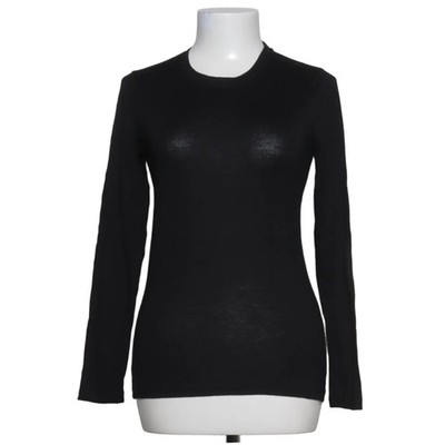 Cloudveil, Langarmshirt, Größe: S, Schwarz, Merinowolle, Einfarbig, Damen #4iM