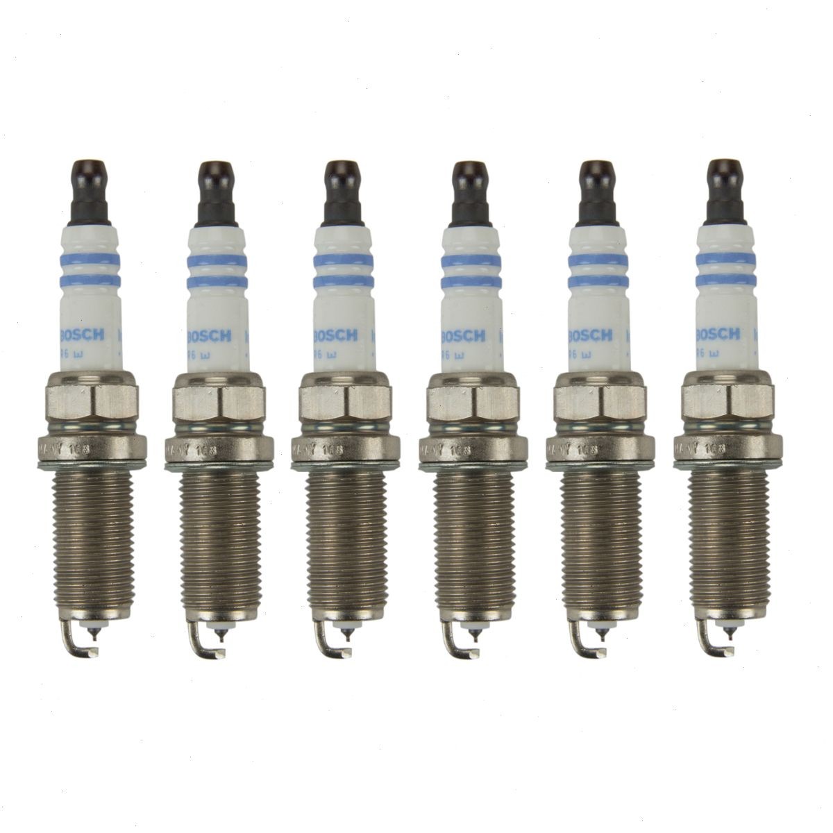 6 pc Bosch Double Iridium Spark Plugs for 2010-2019 Subaru Legacy 3.6L H6 be