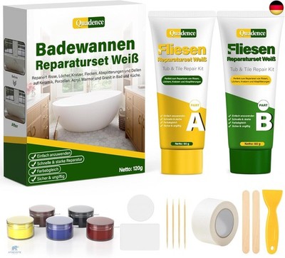 Fliesen Reparaturset   Waschbecken Reparaturset Keramik Weiß, Emaille Re