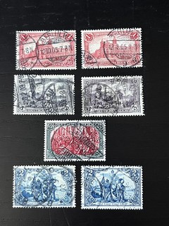 DR "Empire II III" No. 78AB B 80A Ba 81Ab 82A B (170. )/all BPP tested